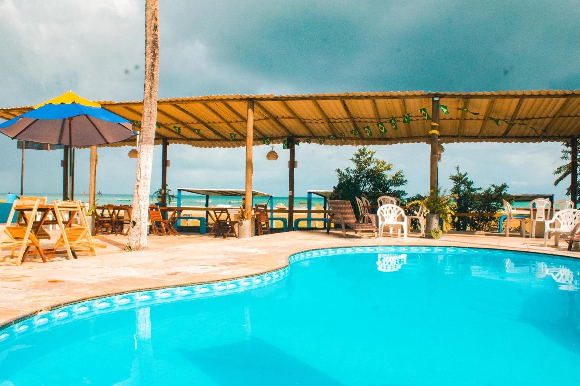 Pousada E Restaurante Sombra Dos Coqueiros Trairi Ngoại thất bức ảnh
